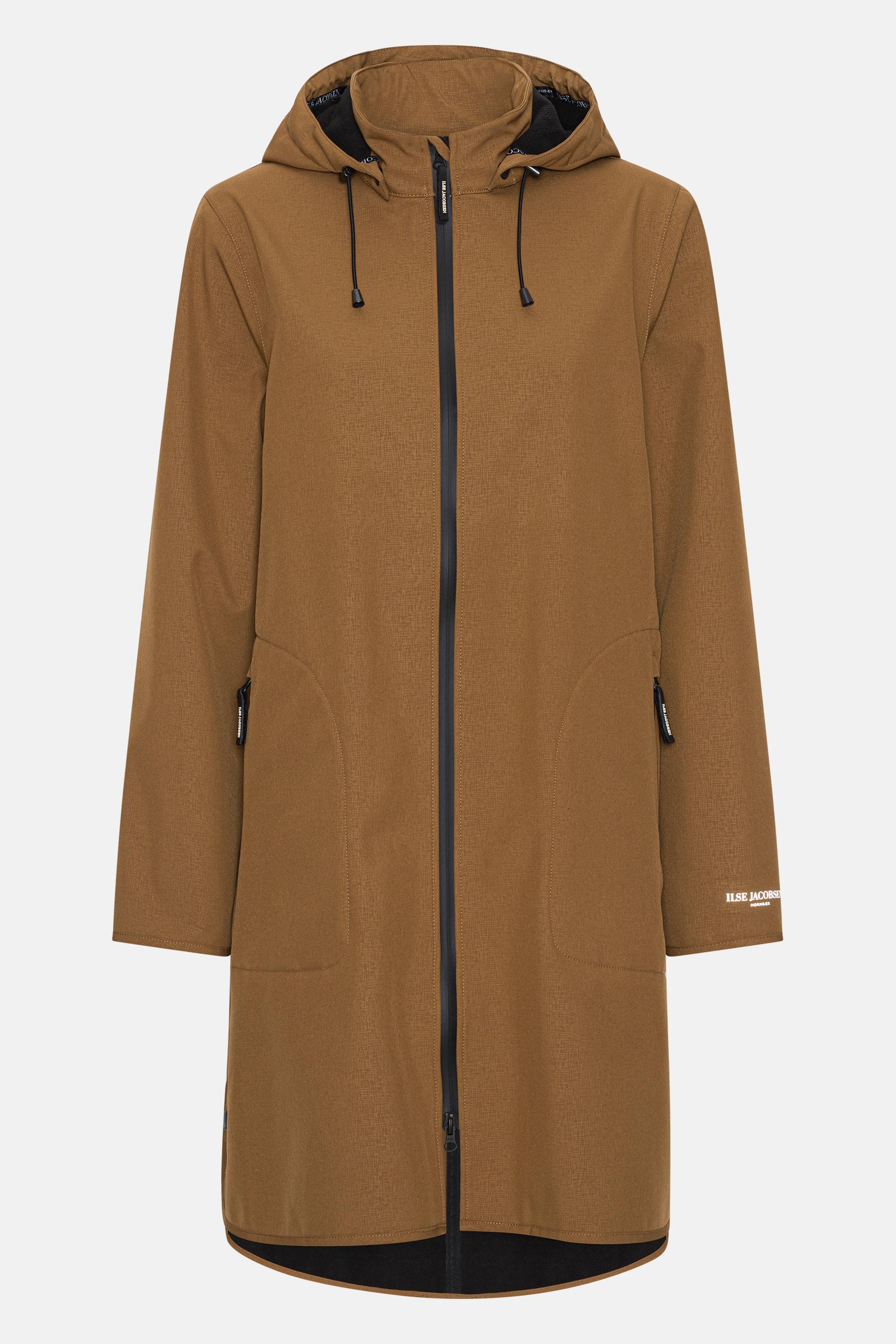 Softshell Regnjakke A-fasong - Walnut